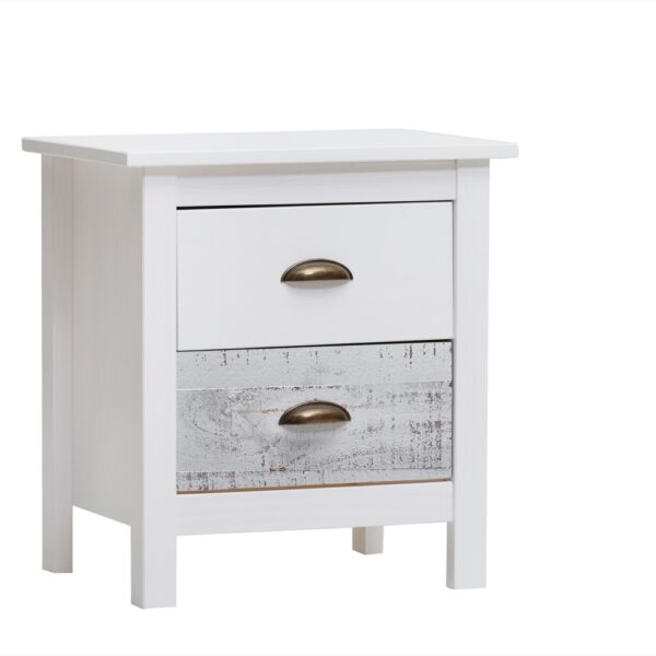 Mesita Romantica blanco (Multicolor)
