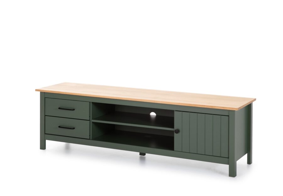 Mueble TV Miranda Verde (Verde/Cera)