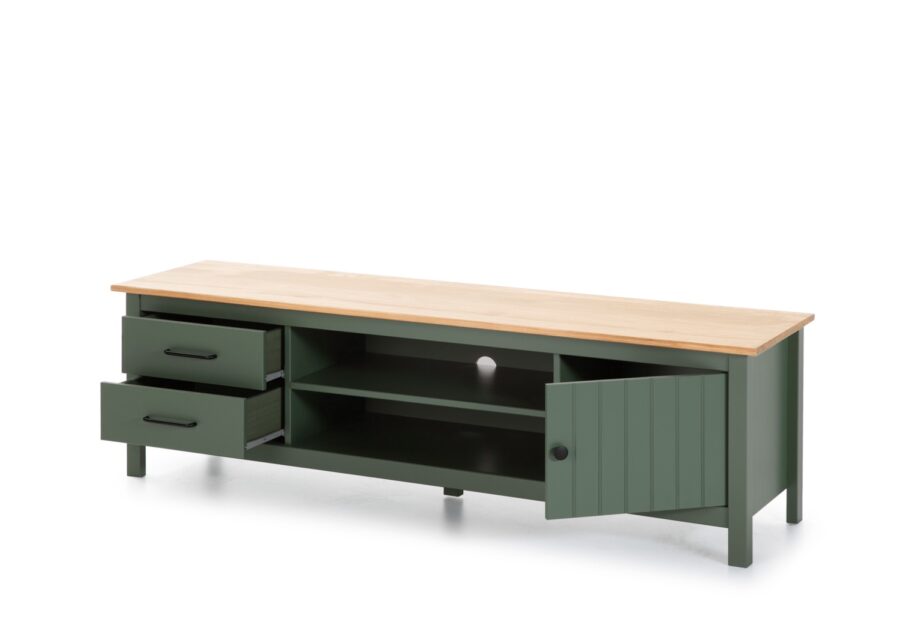 Mueble TV Miranda Verde (Verde/Cera) - Imagen 8