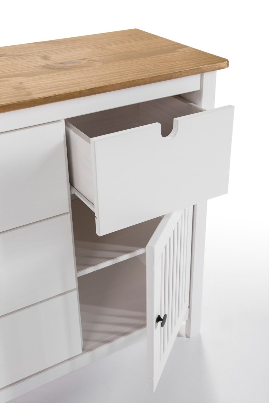 Cómoda Bruna madera (Cera/Blanco Lav) - Imagen 10