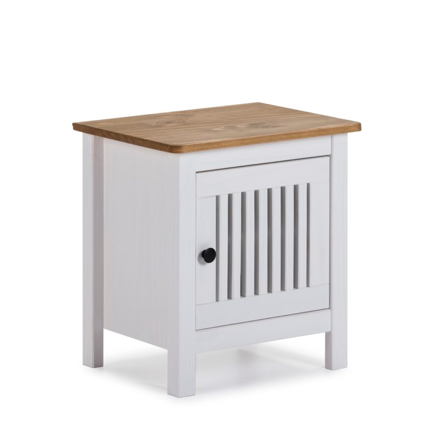 Mesita Bruna madera (Cera/Blanco Lav) - Imagen 6