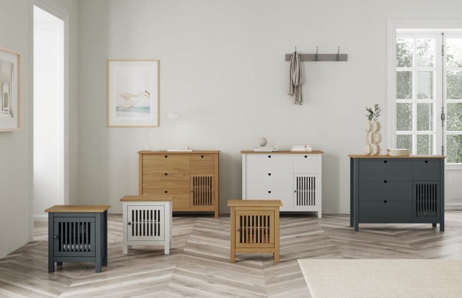 Cómoda Bruna madera (Cera/cera) - Imagen 2