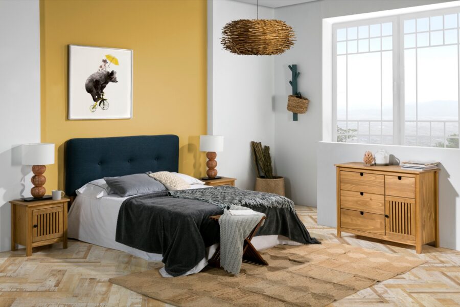 Cómoda Bruna madera (Cera/cera) - Imagen 3