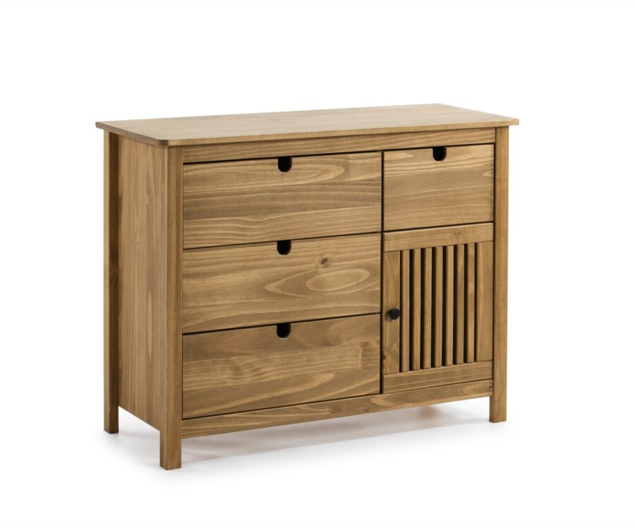 Cómoda Bruna madera (Cera/cera) - Imagen 7