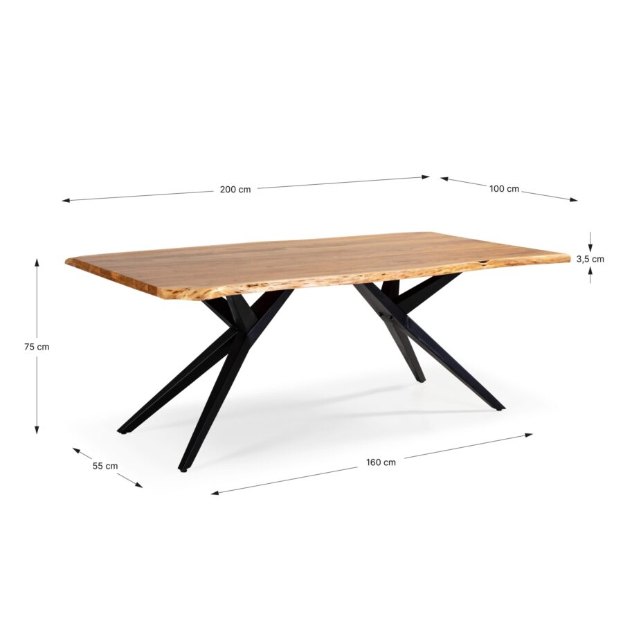 Mesa rectangular Mudri - Imagen 6