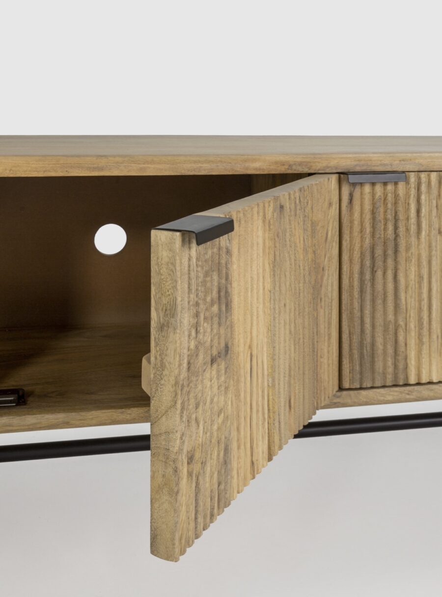 Mueble TV Mundra madera (madera mango) - Imagen 3