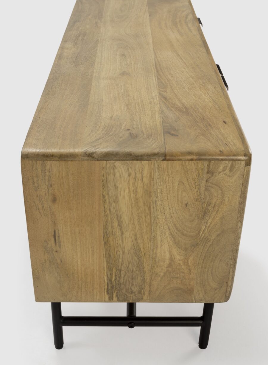 Mueble TV Mundra madera (madera mango) - Imagen 6