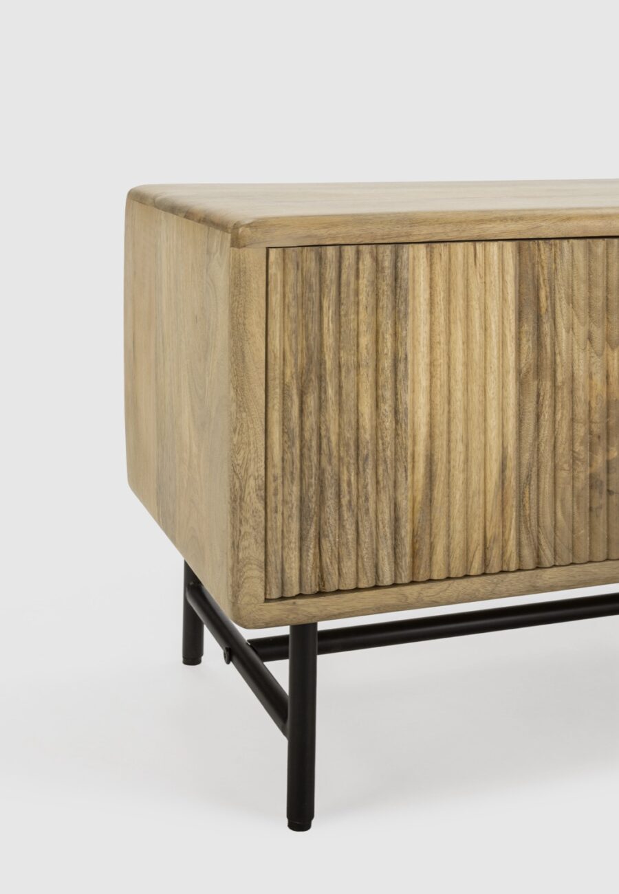 Mueble TV Mundra madera (madera mango) - Imagen 7