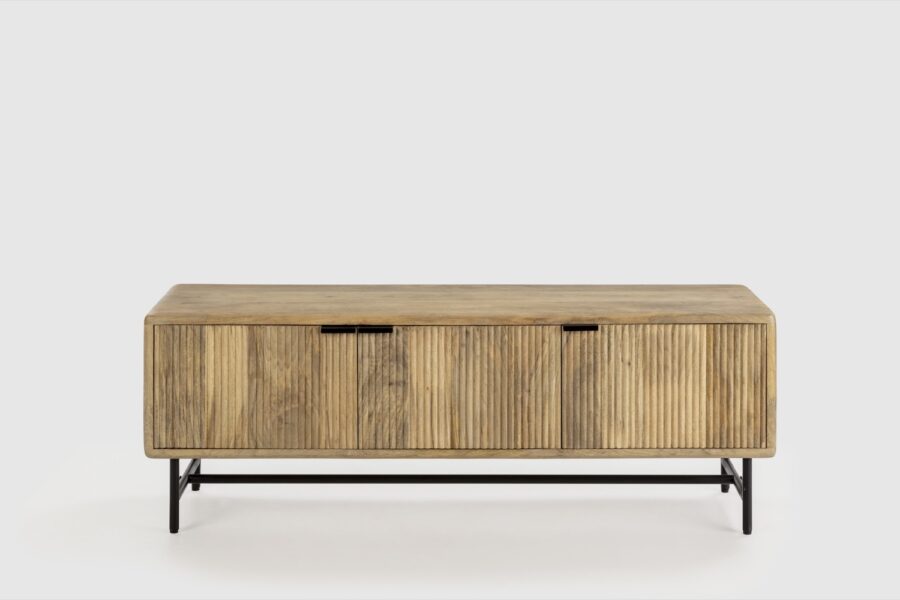 Mueble TV Mundra madera (madera mango) - Imagen 8