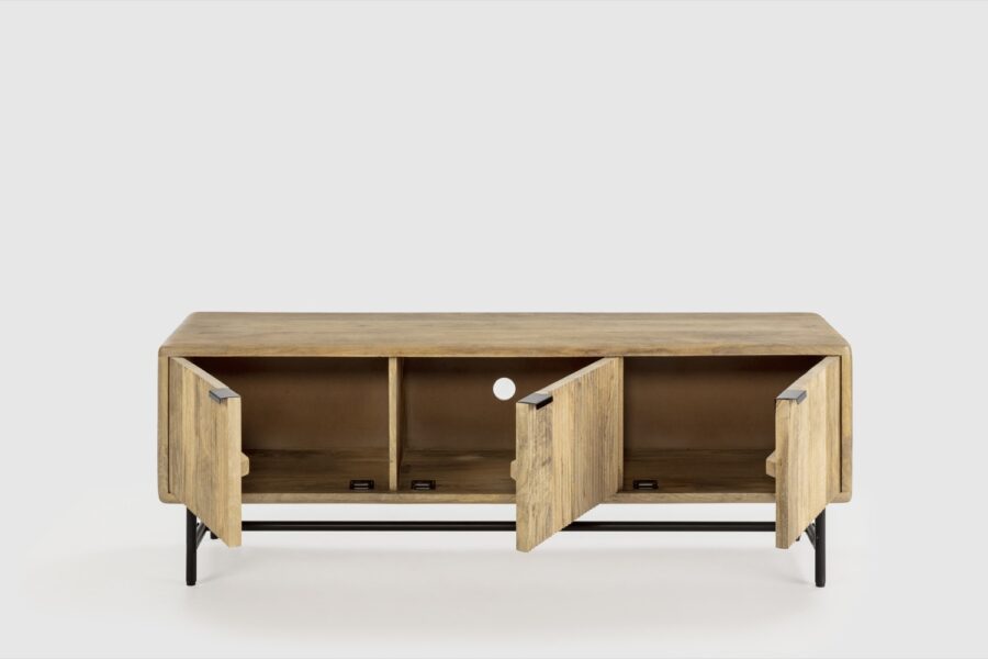 Mueble TV Mundra madera (madera mango) - Imagen 10