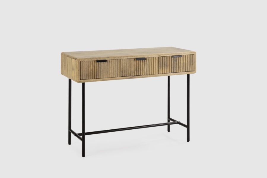 Consola Mundra madera (madera mango) - Imagen 6