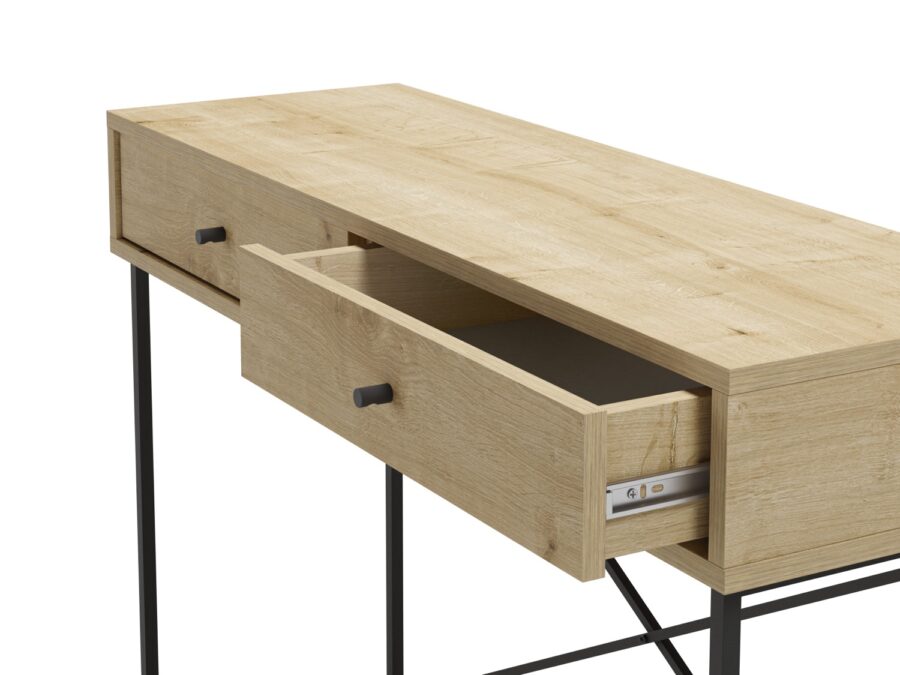 Consola Titan madera (roble) - Imagen 6