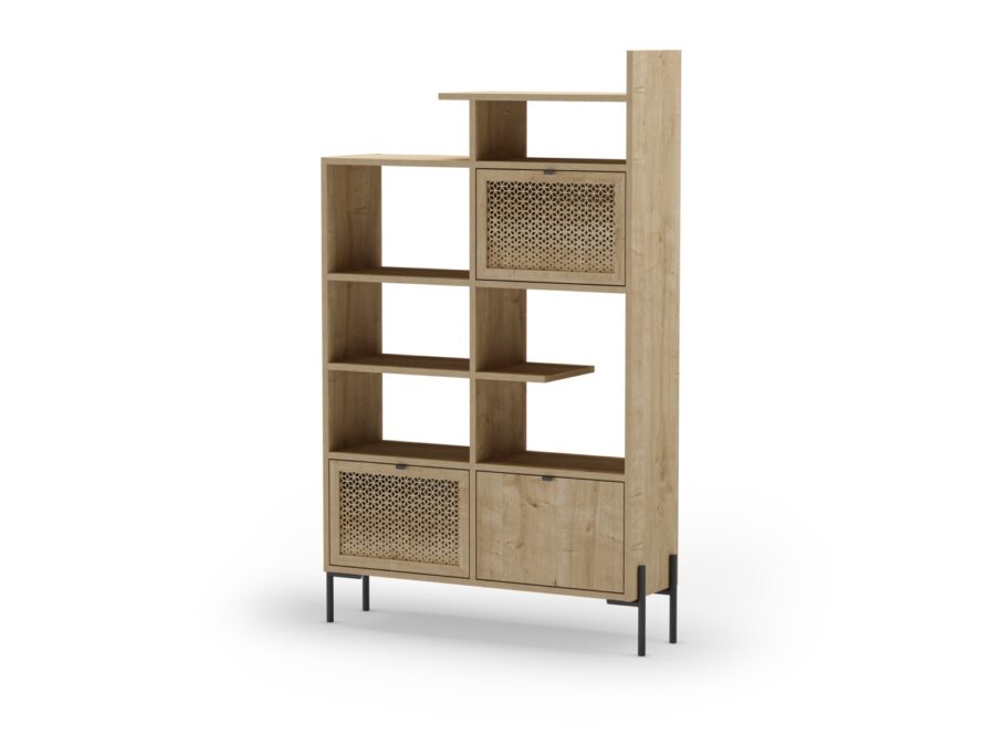Librería Inca madera (roble) - Imagen 3
