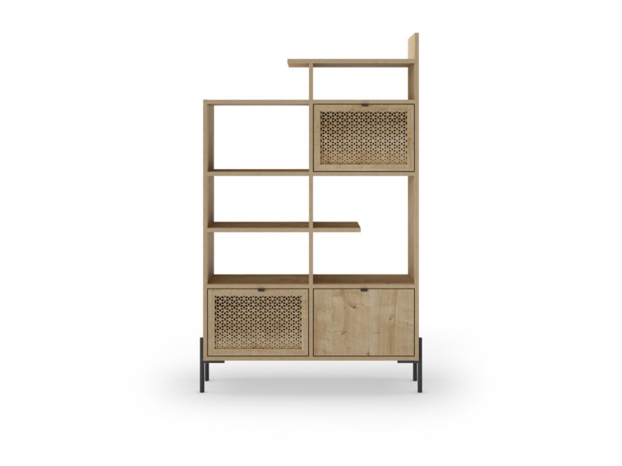 Librería Inca madera (roble) - Imagen 4