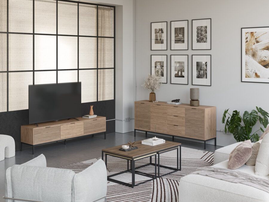 Mueble TV Ariel madera (Sepet) - Imagen 3