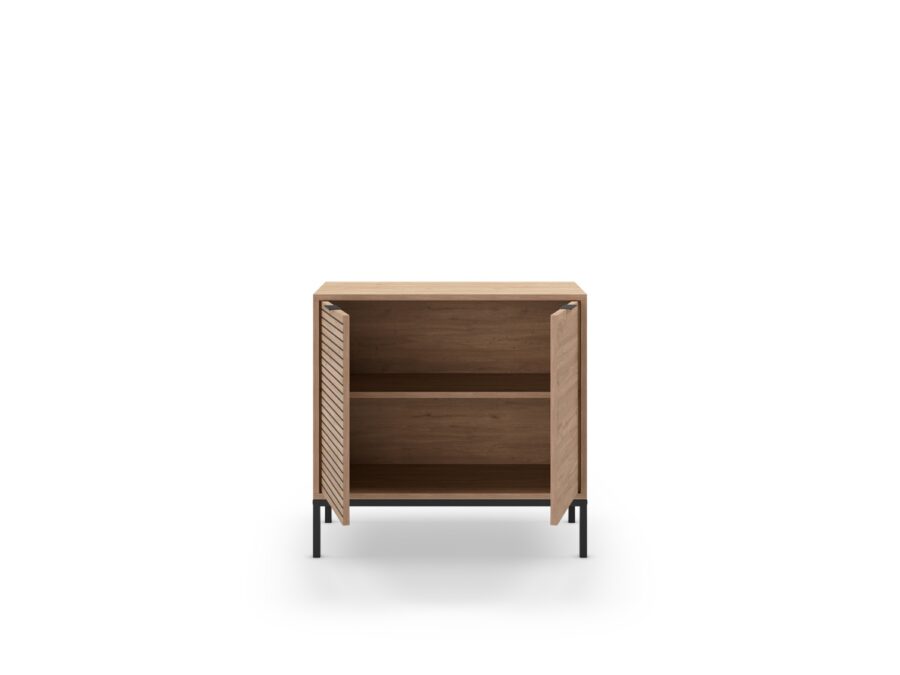 Mueble Auxiliar Ariel madera (Sepet) Pata metal - Imagen 2