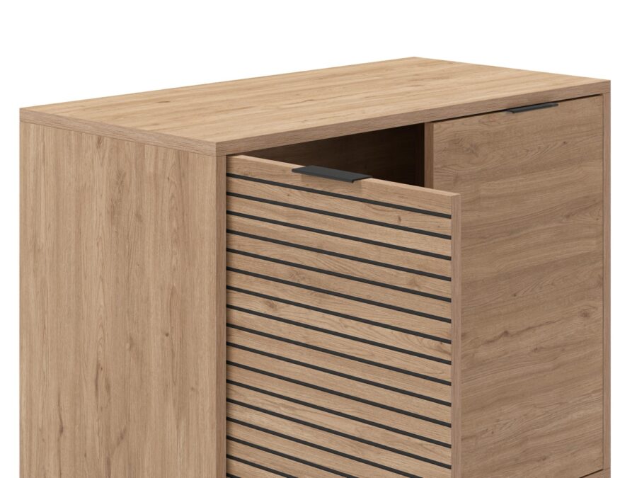 Mueble Auxiliar Ariel madera (Sepet) Pata metal - Imagen 7