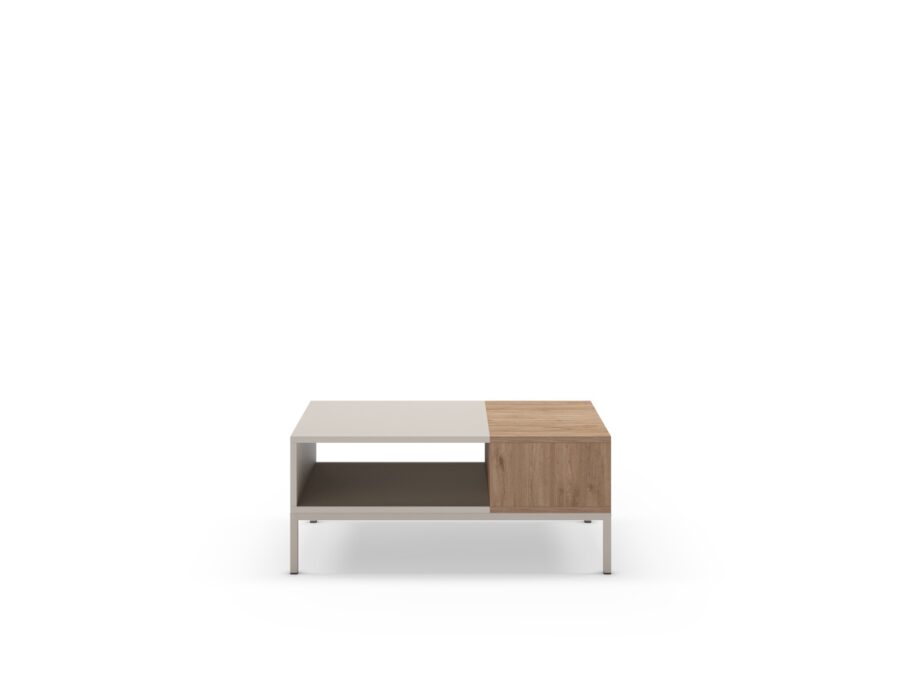 Mesa centro Cailin (Crema/Sepet) Pata metal