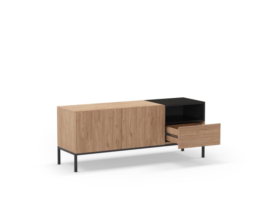 Mueble TV Cailin (Sepet/Negro) - Imagen 2