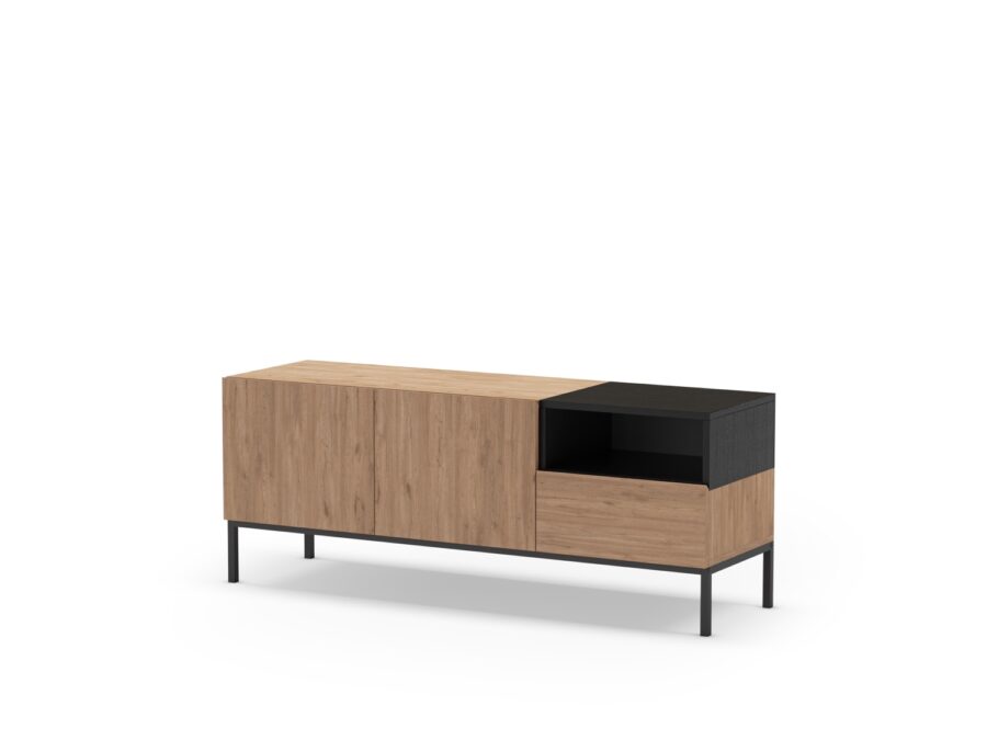 Mueble TV Cailin (Sepet/Negro) - Imagen 7