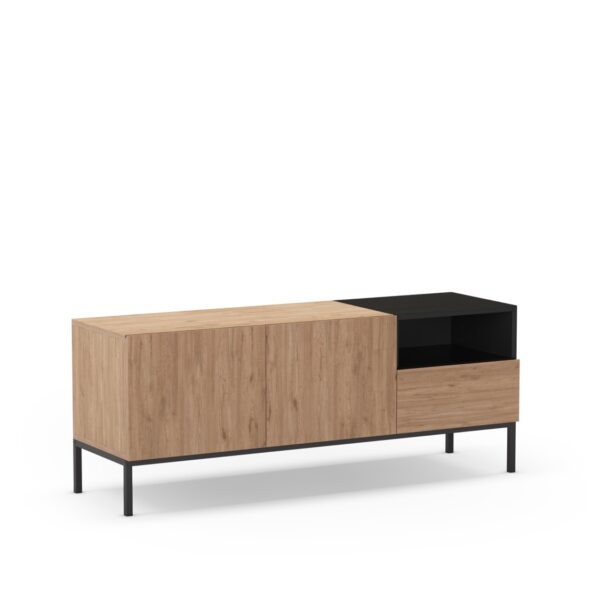 Mueble TV Cailin (Sepet/Negro)