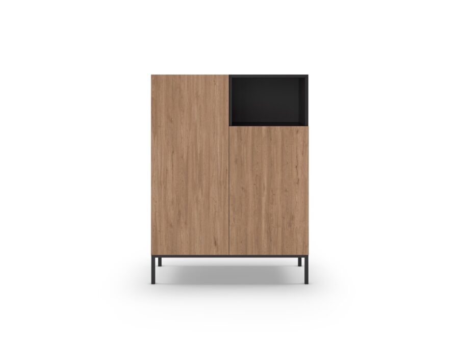 Mueble Auxiliar Alto Cailin (Sepet/Negro) Pata metal - Imagen 4