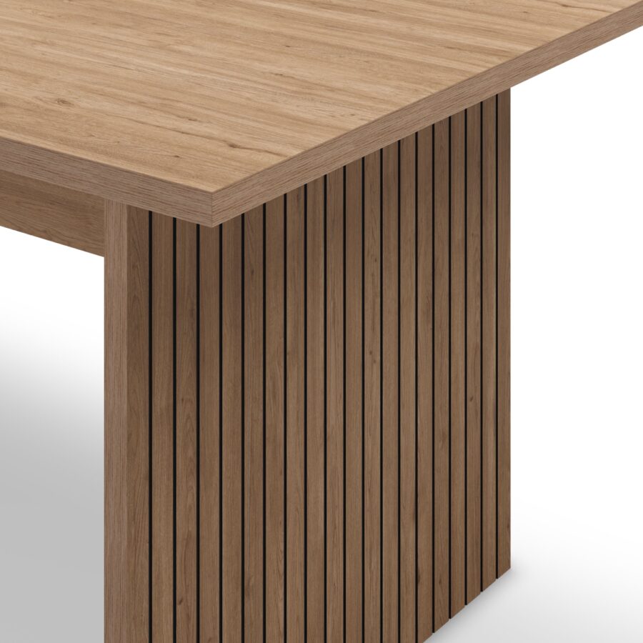 Mesa rectangular Ariel madera (Sepet) - Imagen 4