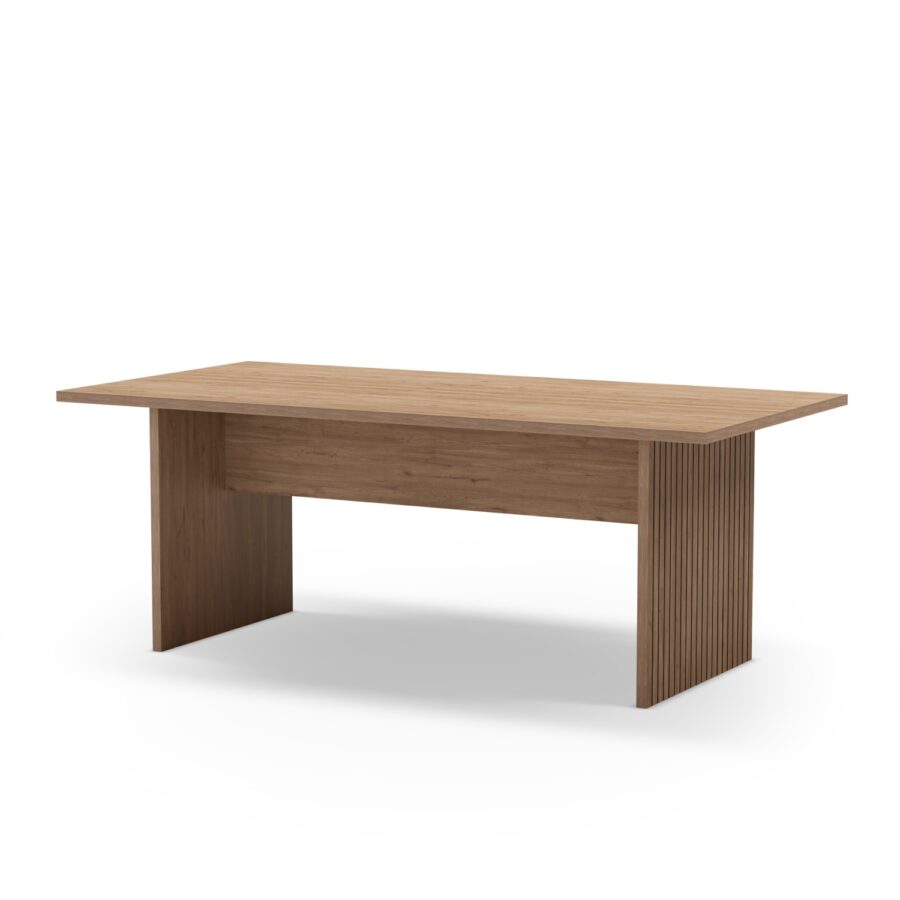 Mesa rectangular Ariel madera (Sepet) - Imagen 5