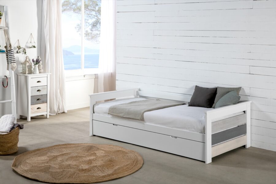 Cama nido Serena blanco (bl/multicol) - Imagen 2