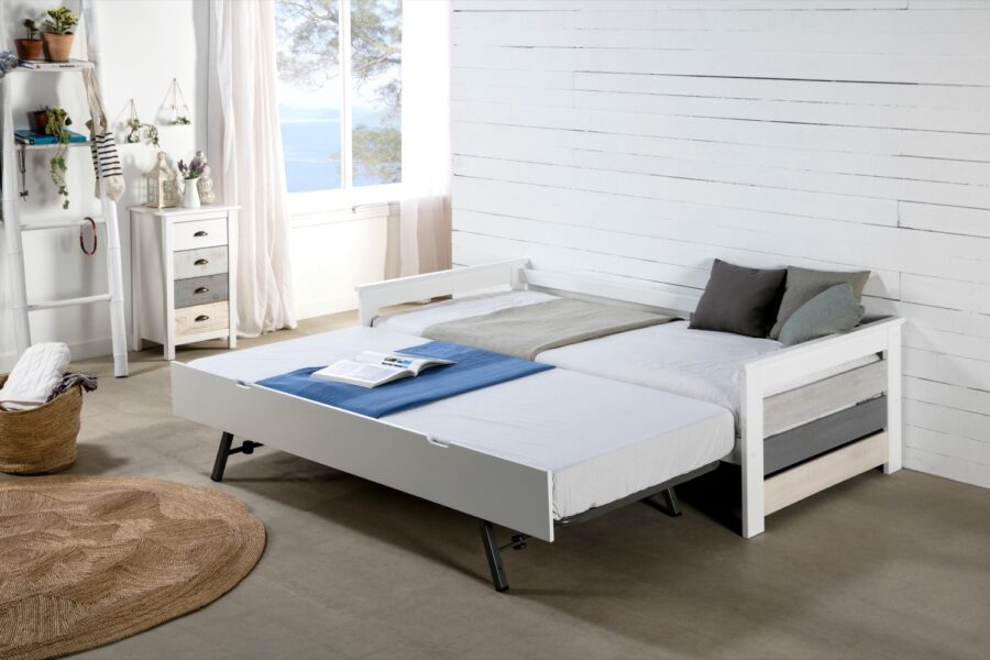 Cama nido Serena blanco (bl/multicol) - Imagen 5