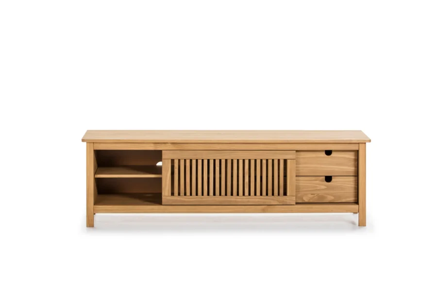 Mueble TV Luna madera (cera/cera) - Imagen 6