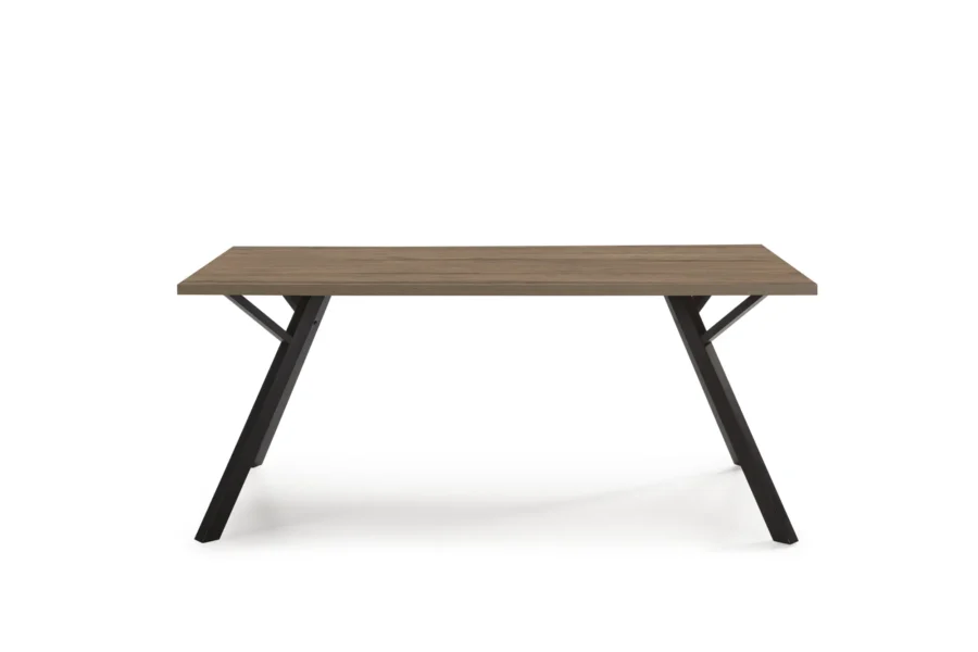 Mesa rect. Alpa madera (nogal sabi) - Imagen 4