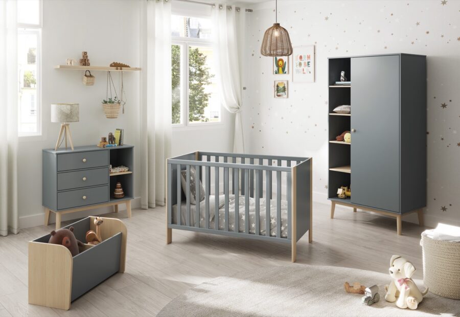 Cómoda Esteban verde (verde kaki 444c/cera blanca) - Imagen 4