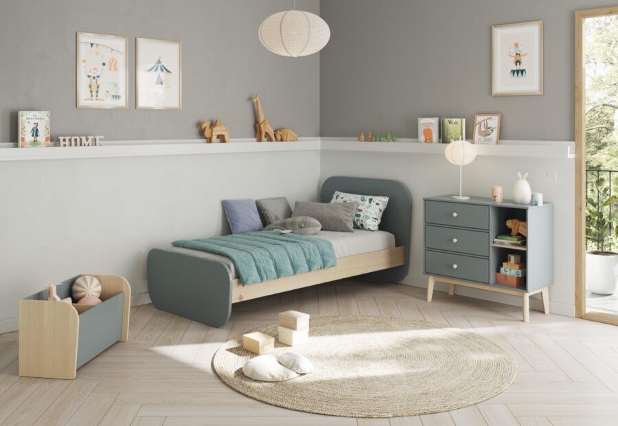 Cómoda Esteban verde (verde kaki 444c/cera blanca) - Imagen 8