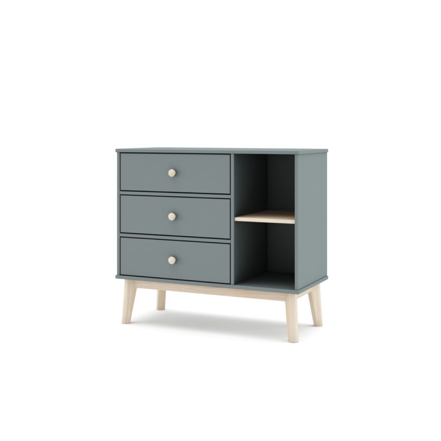 Cómoda Esteban verde (verde kaki 444c/cera blanca) - Imagen 12