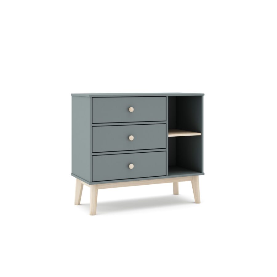 Cómoda Esteban verde (verde kaki 444c/cera blanca) - Imagen 14
