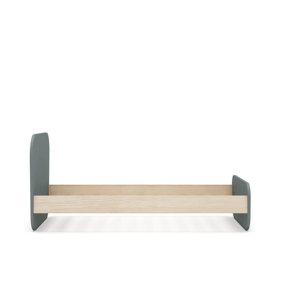 Cama 90 Esteban verde (verde kaki 444c/cera blanca) - Imagen 8