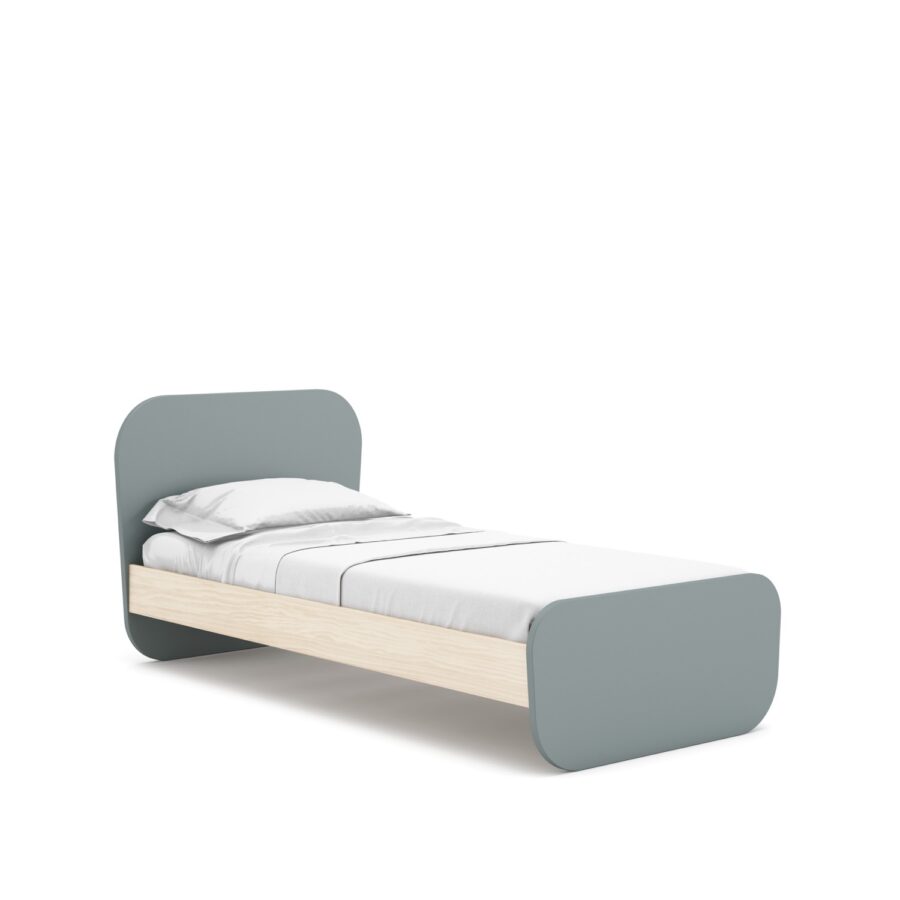 Cama 90 Esteban verde (verde kaki 444c/cera blanca) - Imagen 10