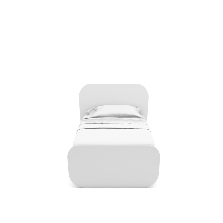Cama 90 Esteban blanco (blanco/cera blanca) - Imagen 5