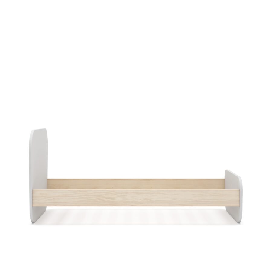 Cama 90 Esteban blanco (blanco/cera blanca) - Imagen 6
