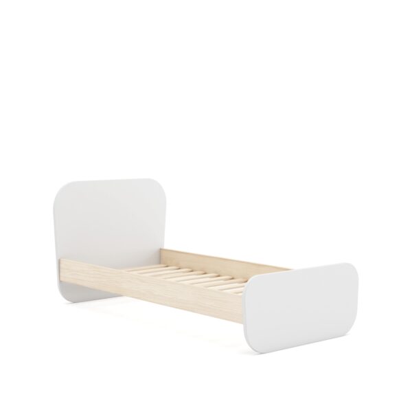 Cama 90 Esteban blanco (blanco/cera blanca)