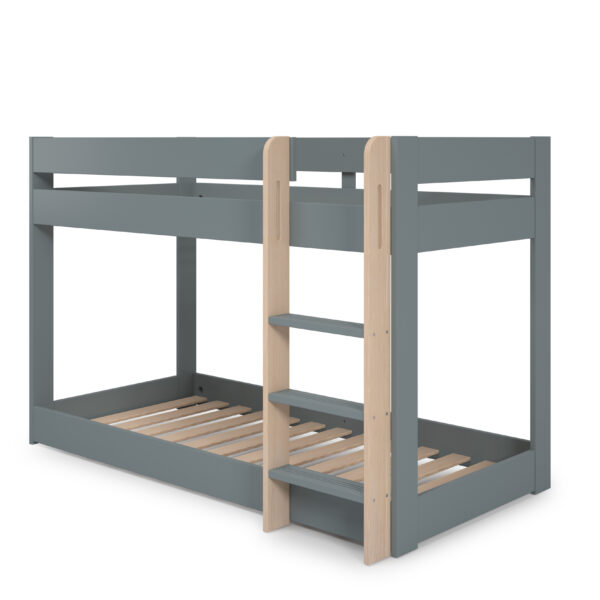 Litera-montessori Celest verde (verde kaki c/cera blanca)