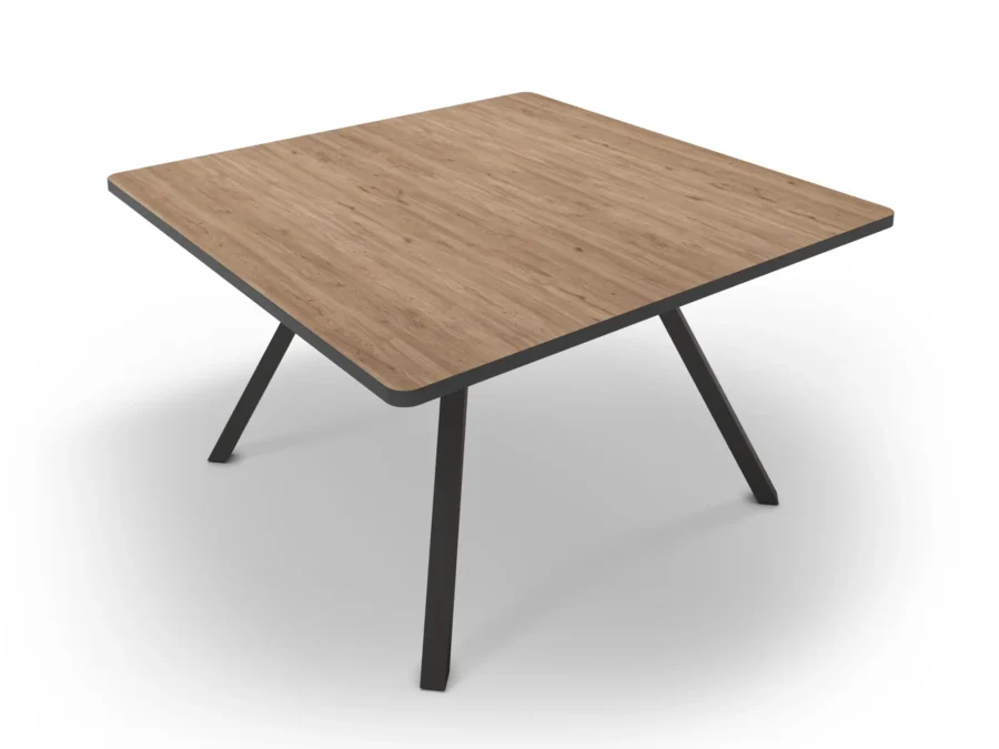 Mesa cuadrada Ori madera (natural/cero bocamina) - Imagen 8