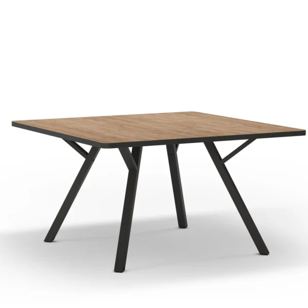 Mesa cuadrada Ori madera (natural/cero bocamina)