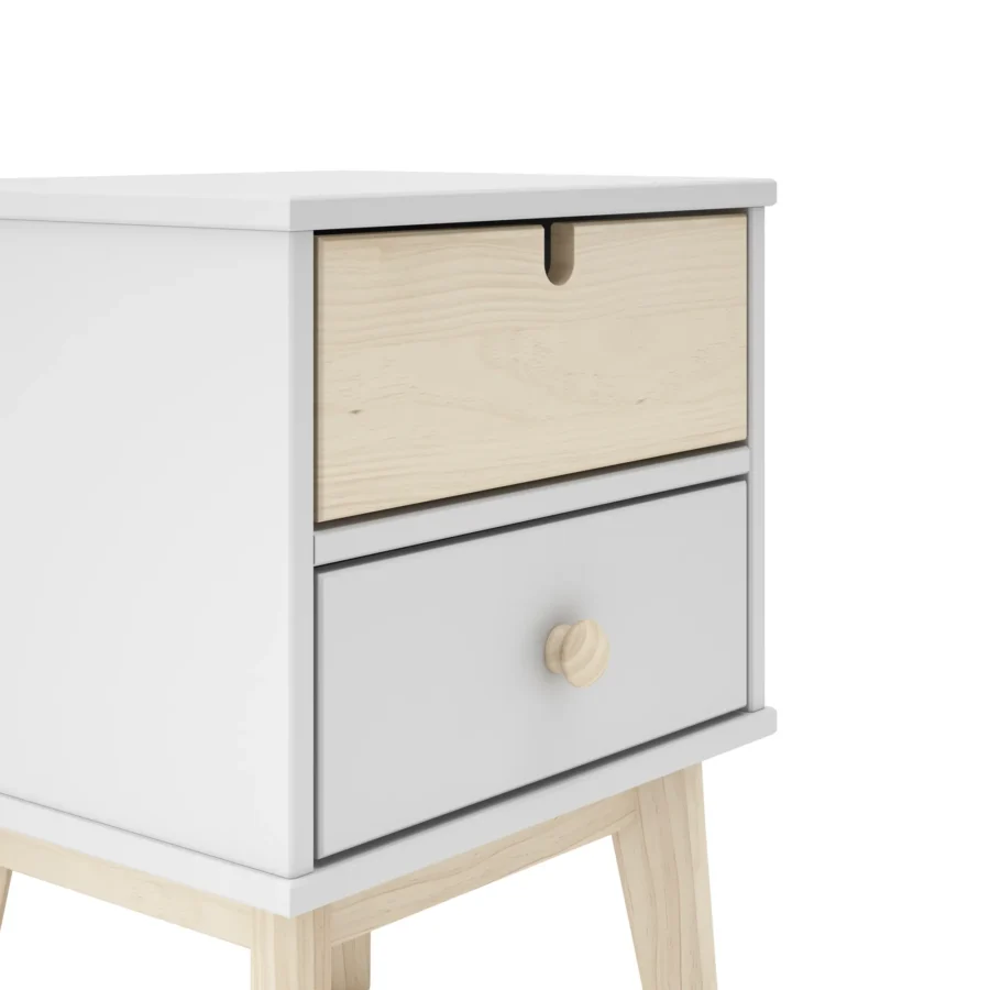 Mesita Estela blanco (blanco/cera blanca) - Imagen 3