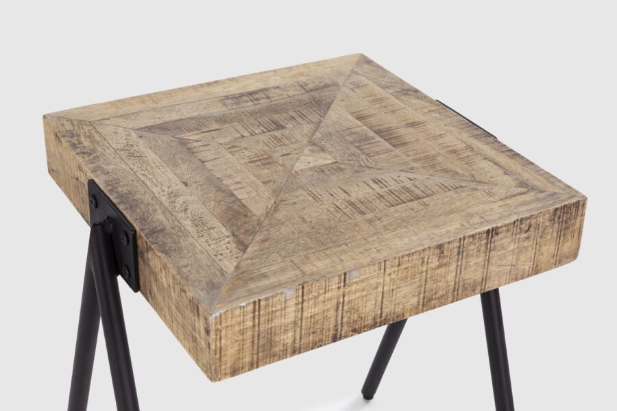 Mesa rincon Indra madera (madera mango natural) - Imagen 5