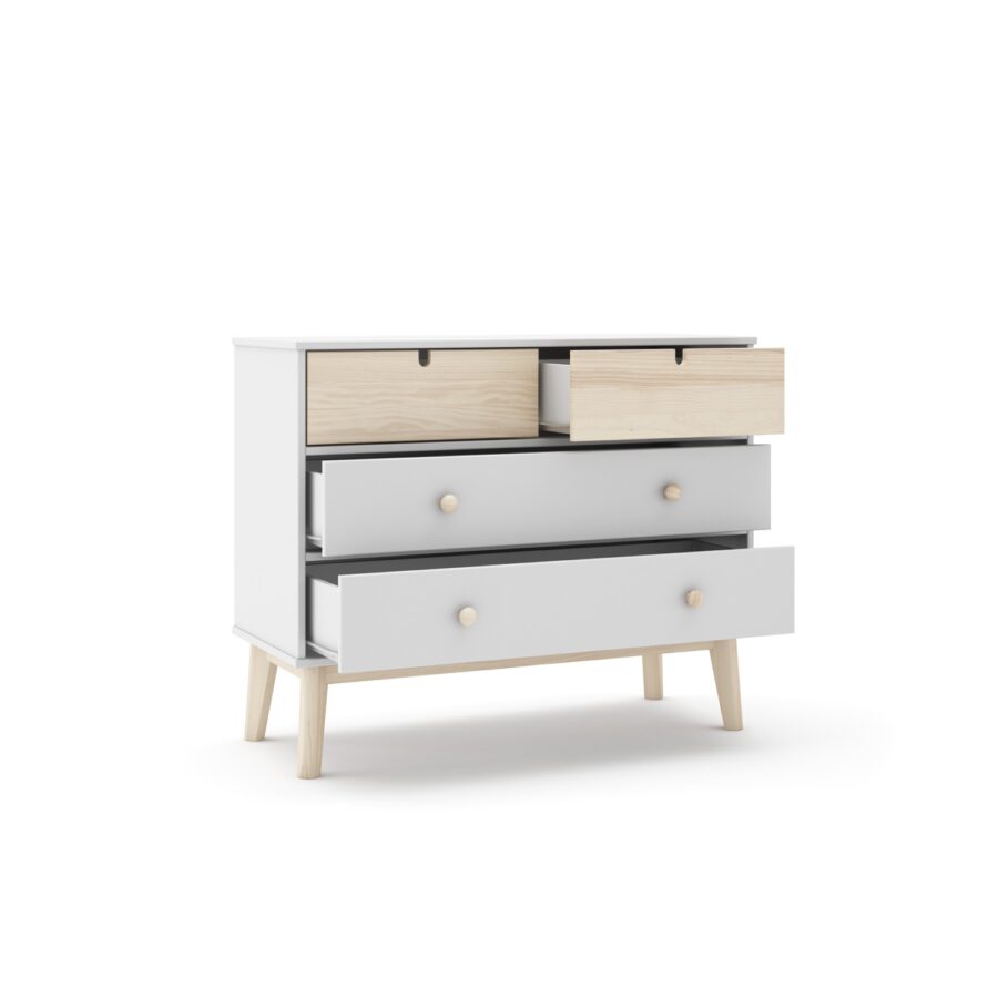 Cómoda Estela blanco (blanco/cera blanca) - Imagen 9