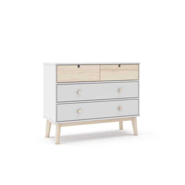 Cómoda Estela blanco (blanco/cera blanca)