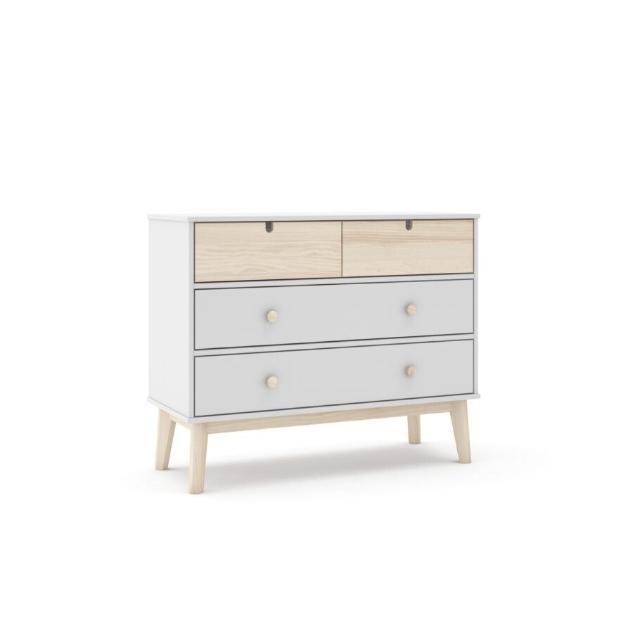 Cómoda Estela blanco (blanco/cera blanca)