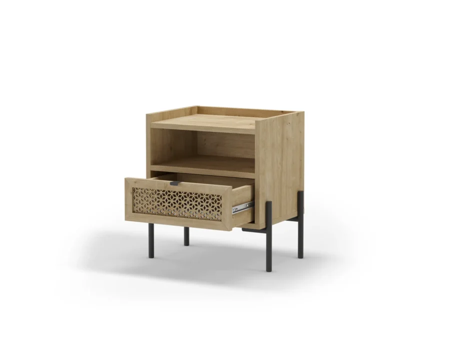 Mesita Quilla madera (roble) - Imagen 2